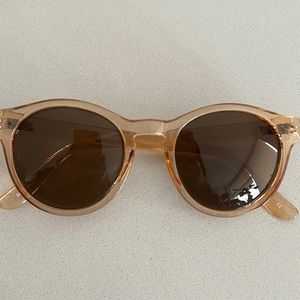 Le Specs Hey Macarena Round polarized sunglasses